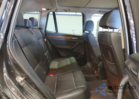 2012 BMW X3 xDrive28I z USA, uszkodzony, nr VIN 5UXWX5C50CL720345